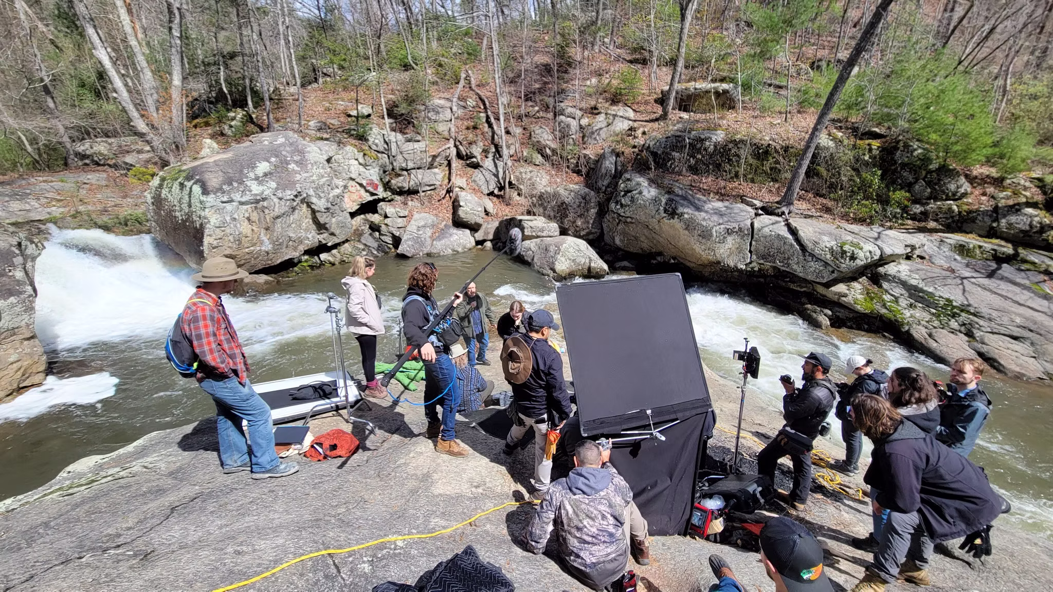 Behind the scenes on Miracle on the Precipice