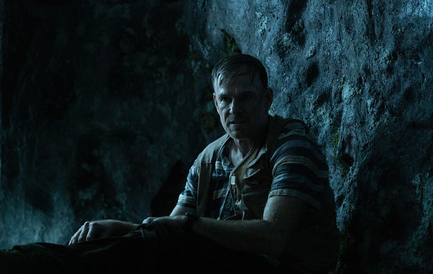 A man at the edge of a Blue Ridge mountain vista